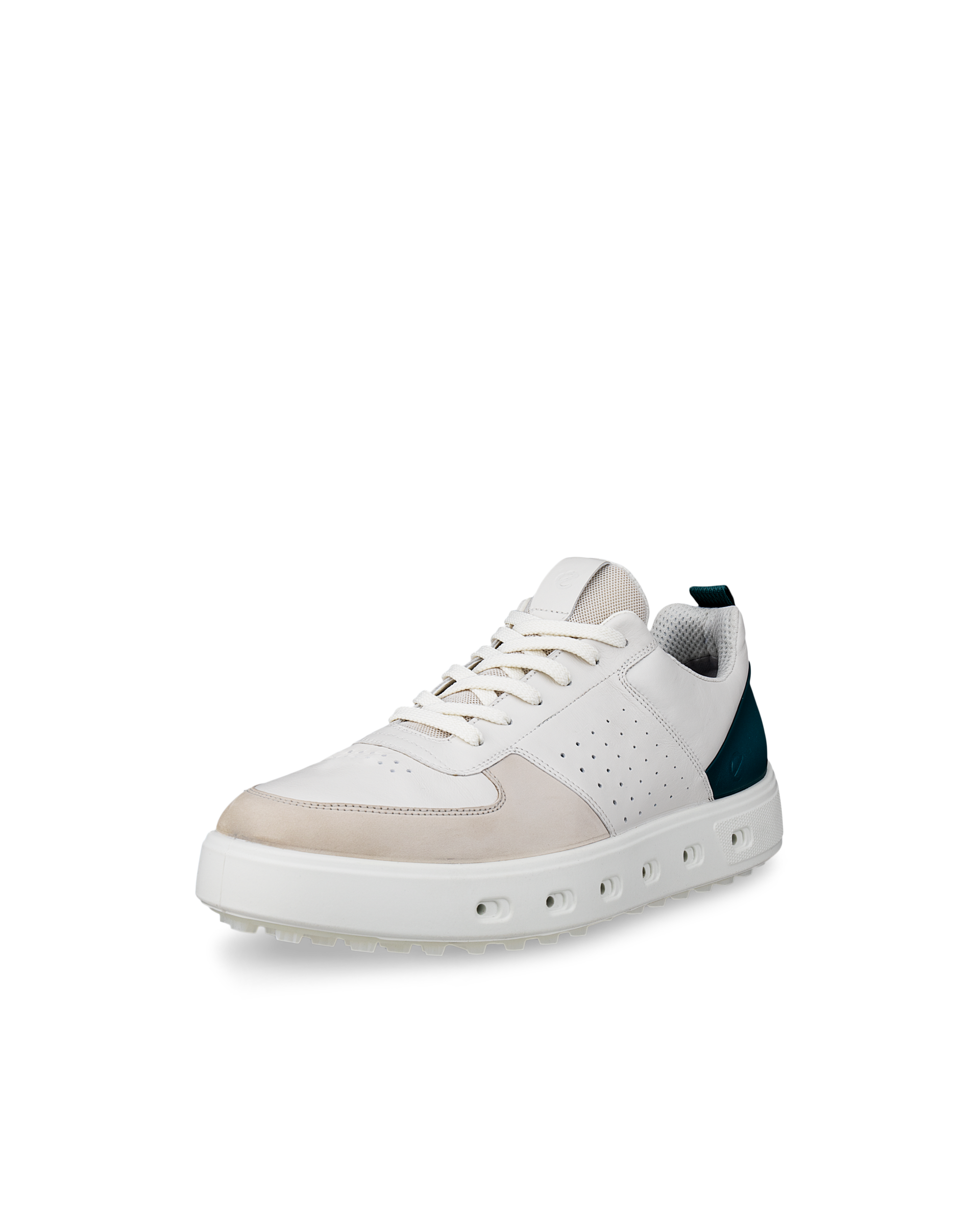 ECCO Men's M Golf Street 720 White/Bay Green