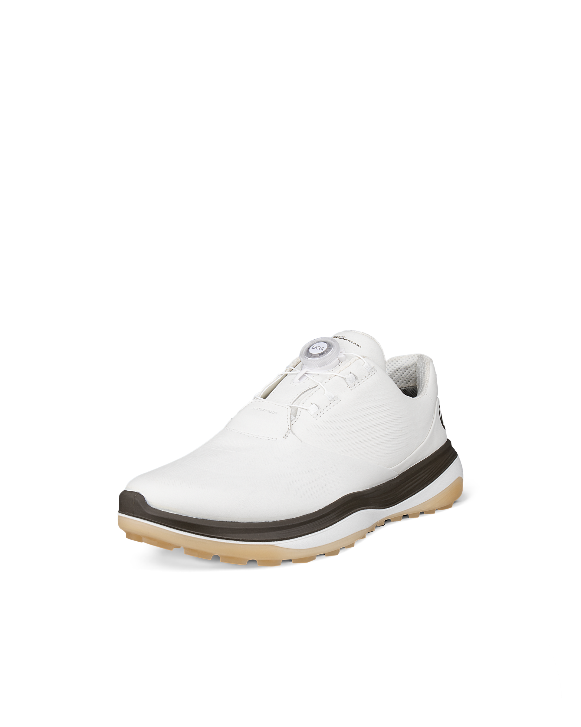 ECCO Men's M Golf LT1 White/Tarmac