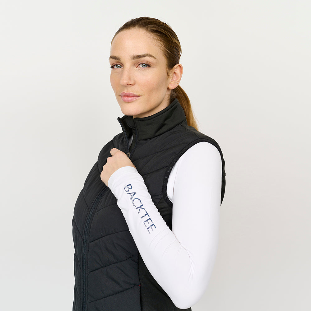 Ladies Hybrid Gilet, Black