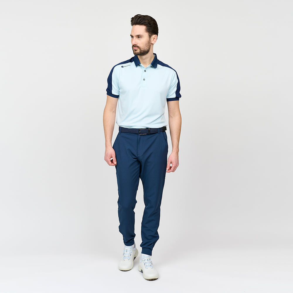 Mens Tournament Polo, Light Blue