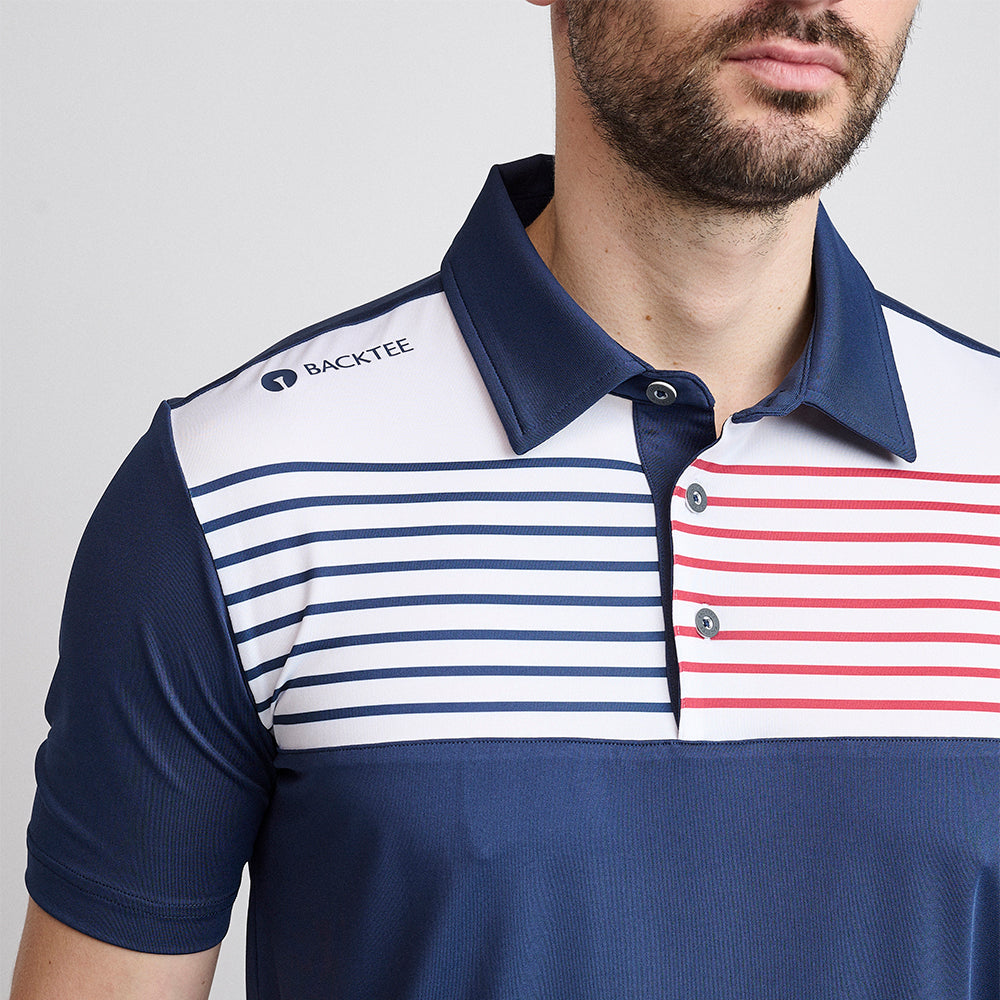 Mens Golf Polo, Navy
