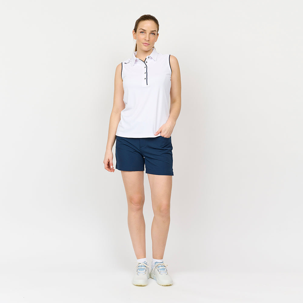 Ladies Classic Polo Top, White