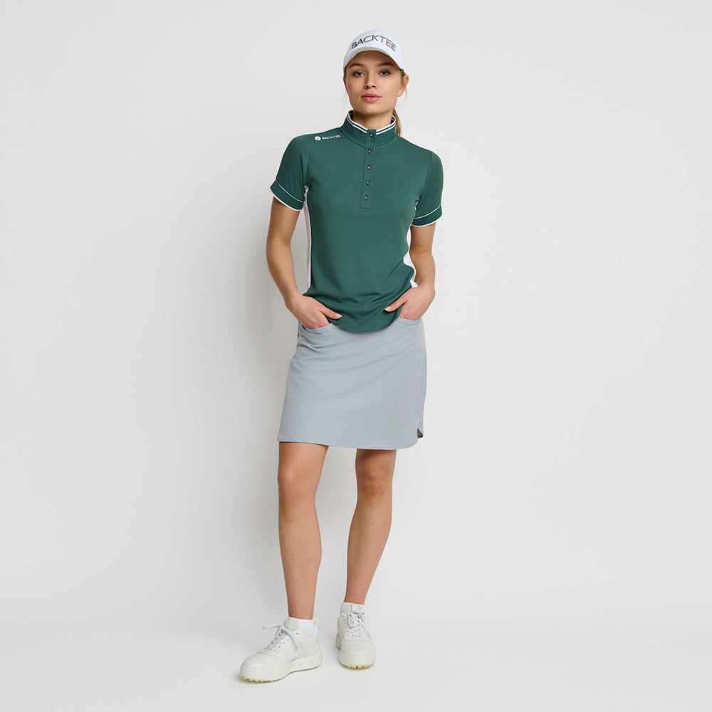 Women's Mulligan Polo, Bistro Green
