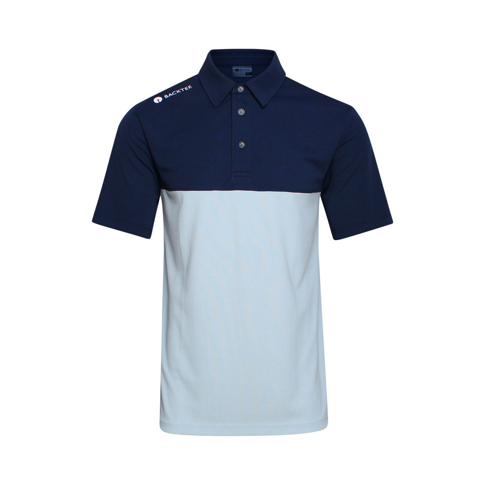 Mens Tour Polo, Light Blue