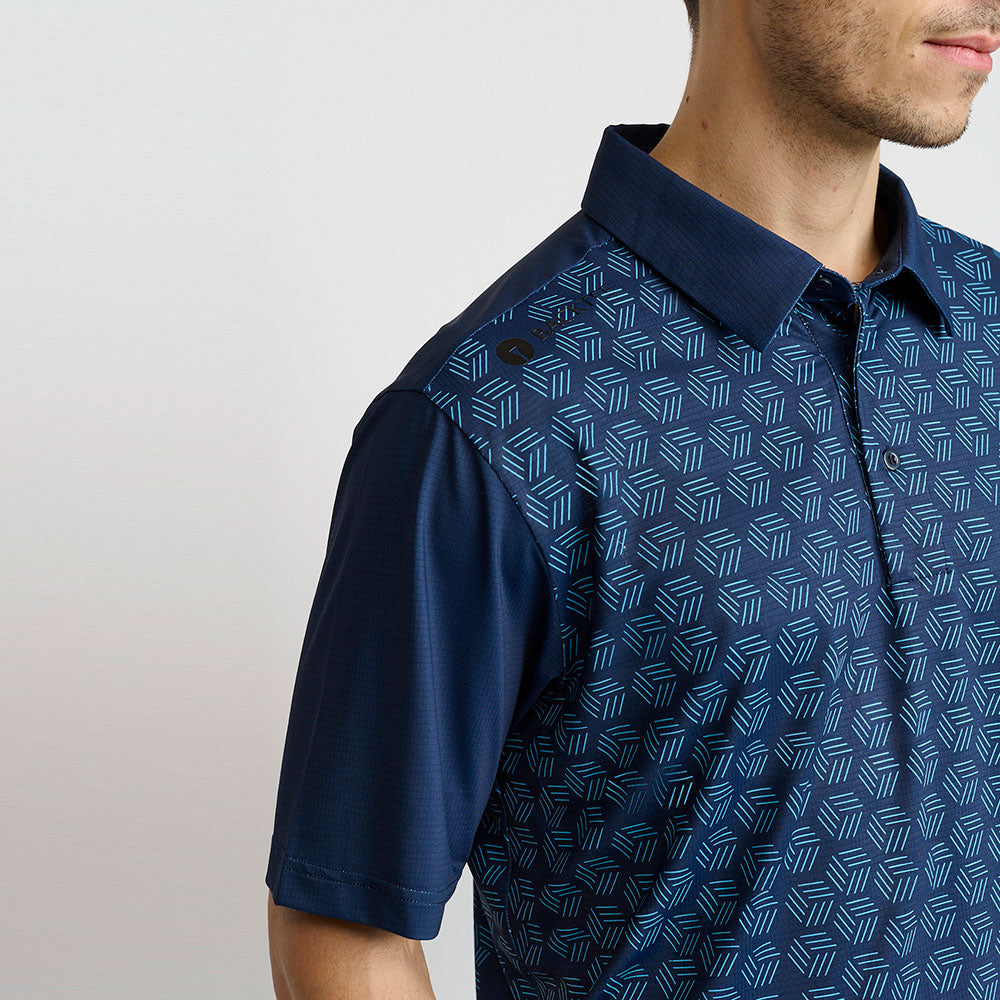 Mens Birdie Polo, Navy Blue