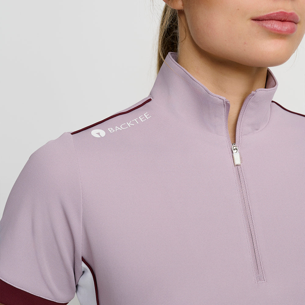 Women's Zip Polo, Nirvana