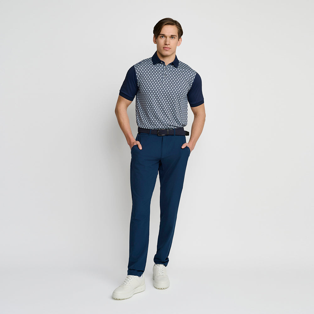 Men's Classic Golf Polo, Navy Blue