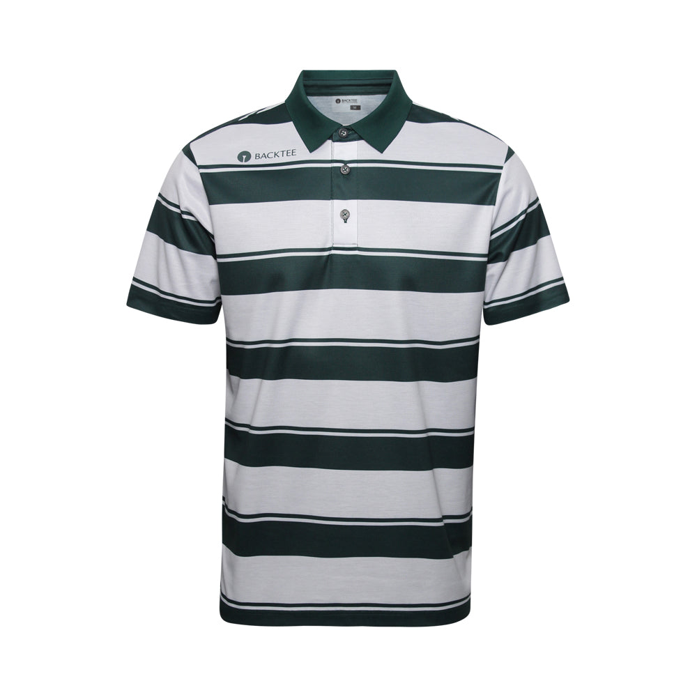 Men's Horizontal Polo, Bistro Green