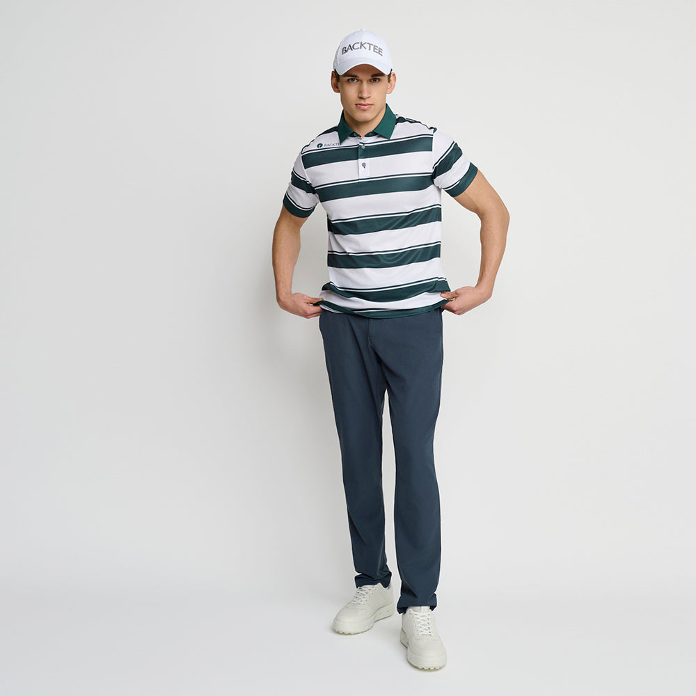 Men's Horizontal Polo, Bistro Green