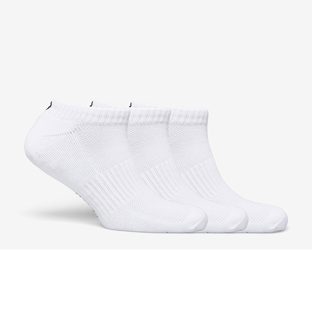 BACKTEE Low-Cut Strømper 3-pak, White