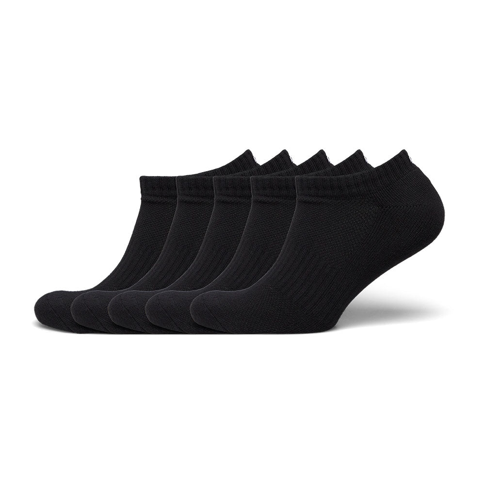 BACKTEE Low-Cut Strømper 3-pak, Black