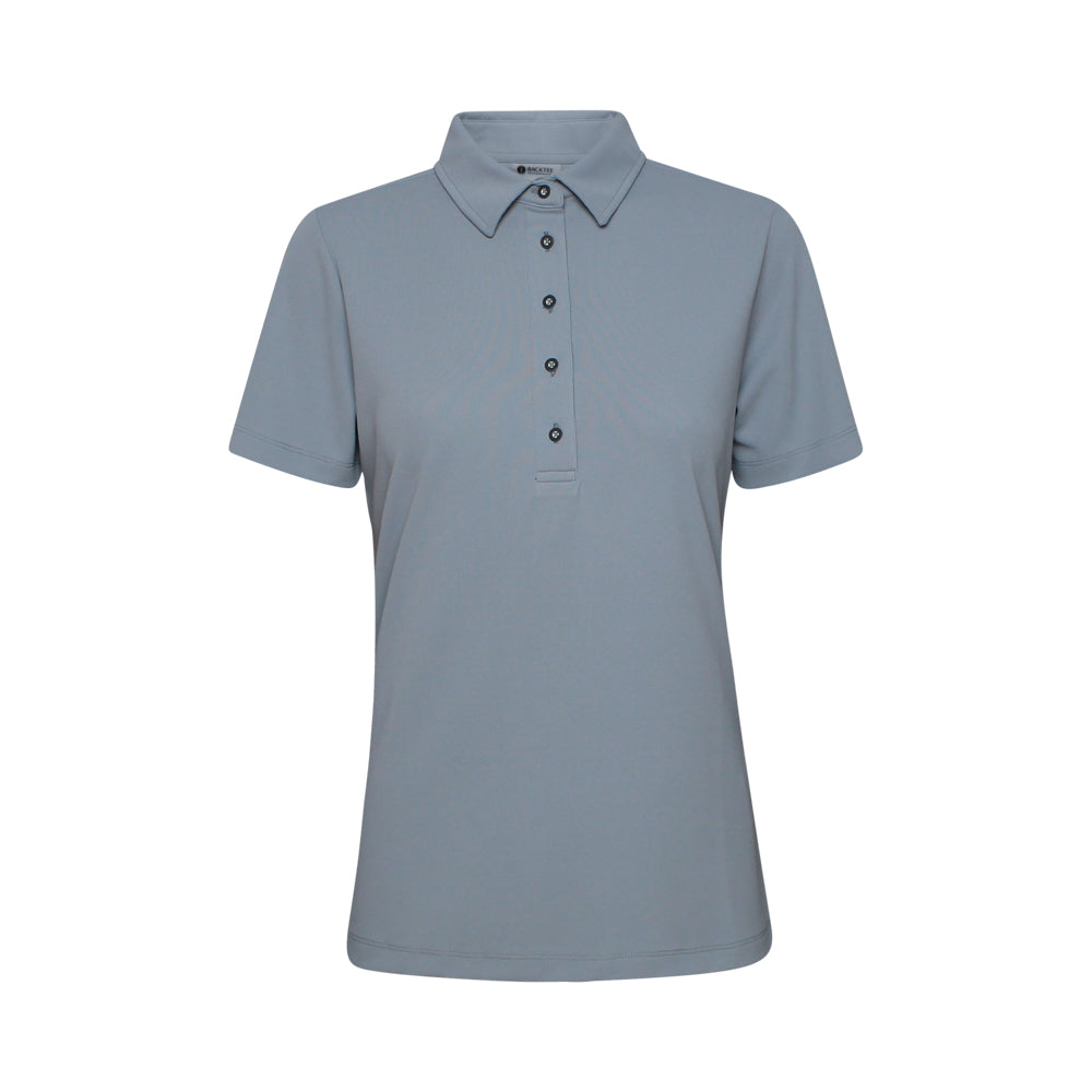 Ladies Performance Polo, Light Grey