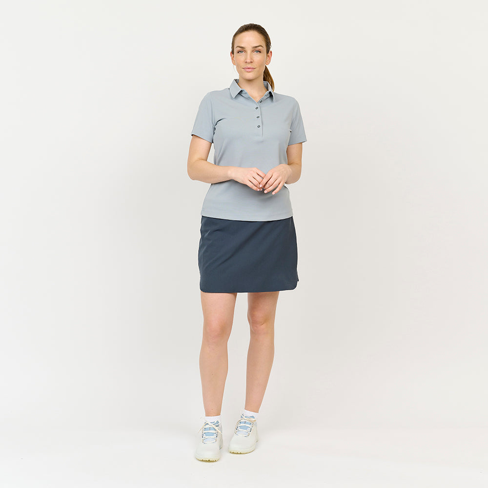 Ladies Performance Polo, Light Grey