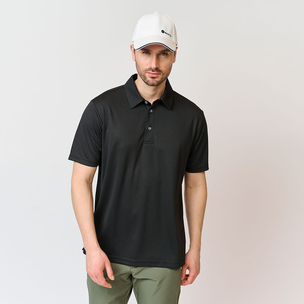 Mens Performance Polo, Black