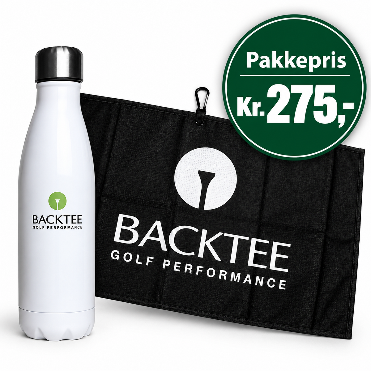 Vandflaske & towel