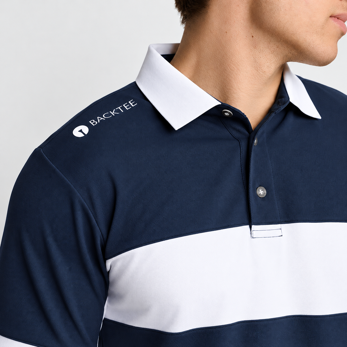 Men's Focus Polo, Navy