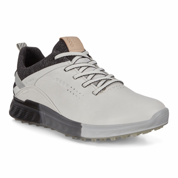 Ladies ECCO Golf S-Three, White | 2-7 day delivery | Backtee.com