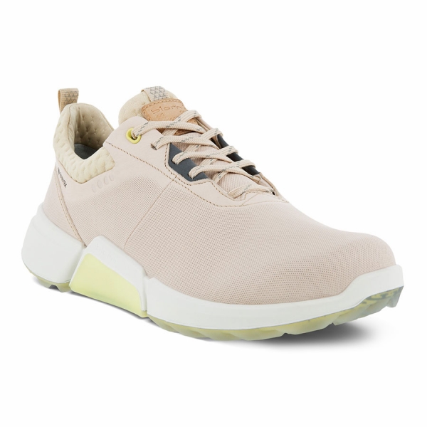 spion Permanent omvang Ladies ECCO Golf Biom Hybrid 4, Beige/yellow | 2-7 day delivery |  Backtee.com