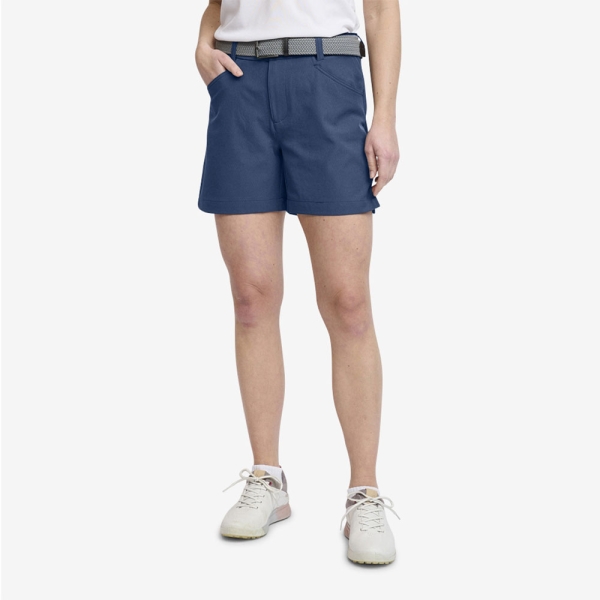 Ladies Light Weight Performance Shorts, Navy | 2-7 | Backtee .com