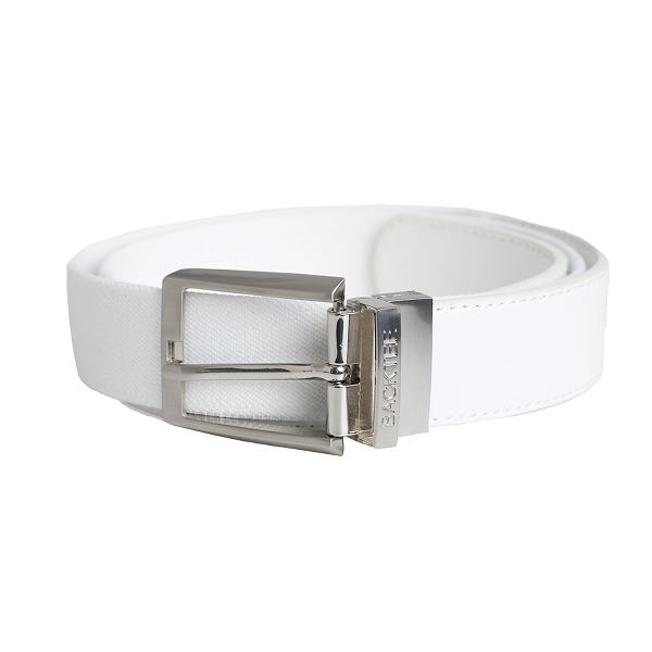 Elastic Belt, White | 2-7 day delivery | Backtee.com