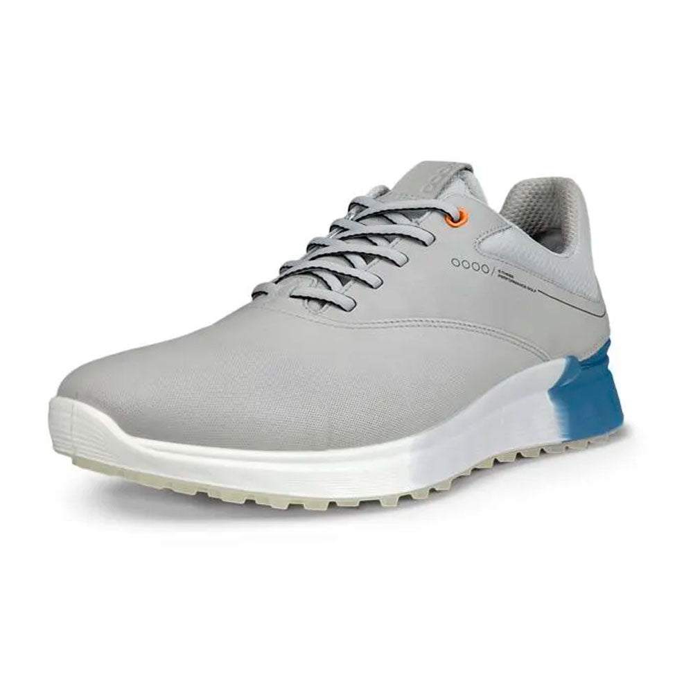 Mens ECCO Golf S-Three, Grey/Blue