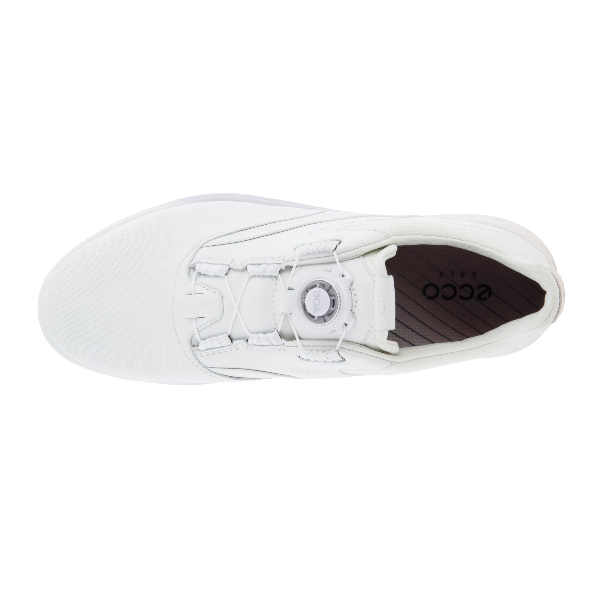 Ladies ECCO Golf S-Three BOA, White/Blush