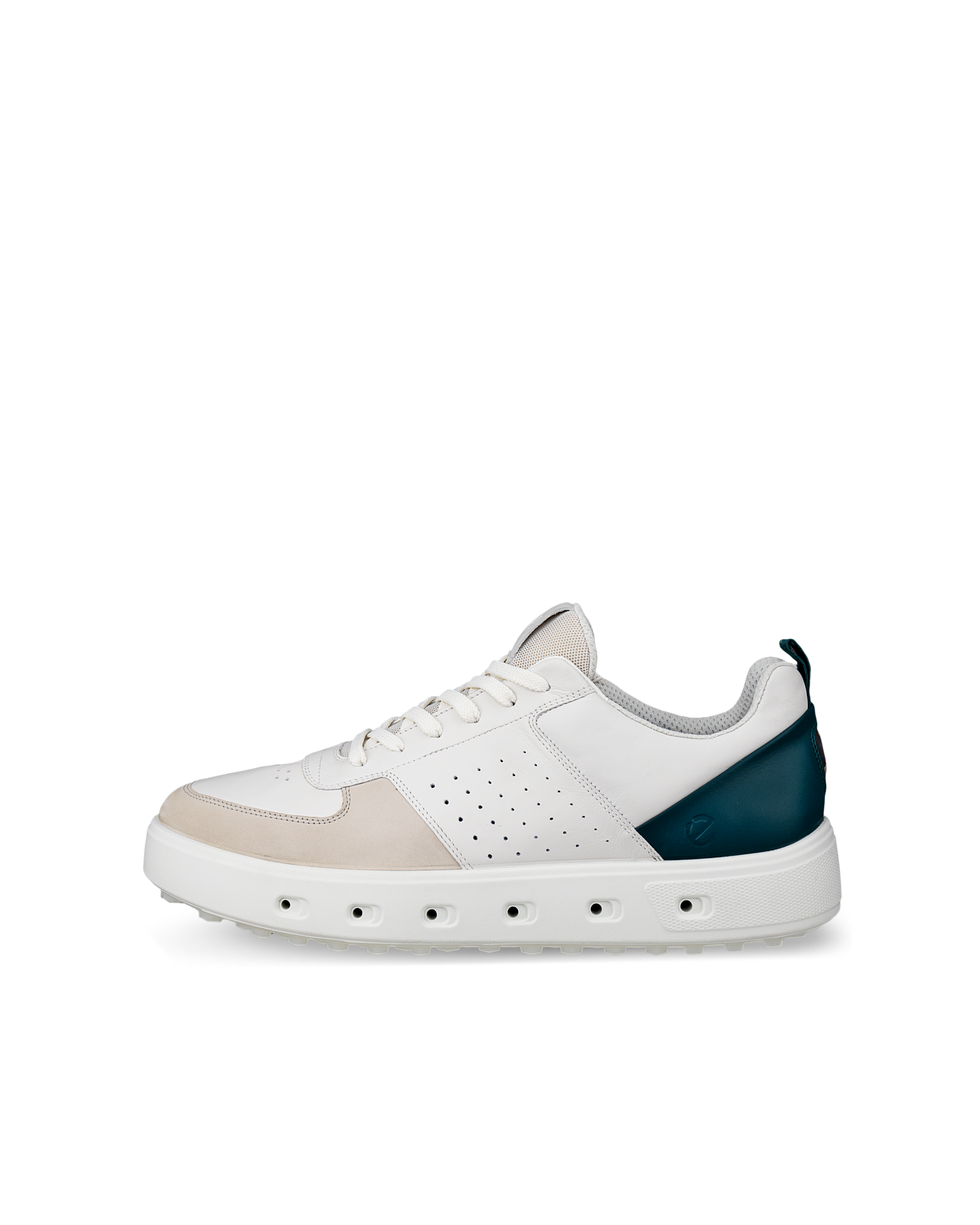 ECCO Men's M Golf Street 720 White/Bay Green