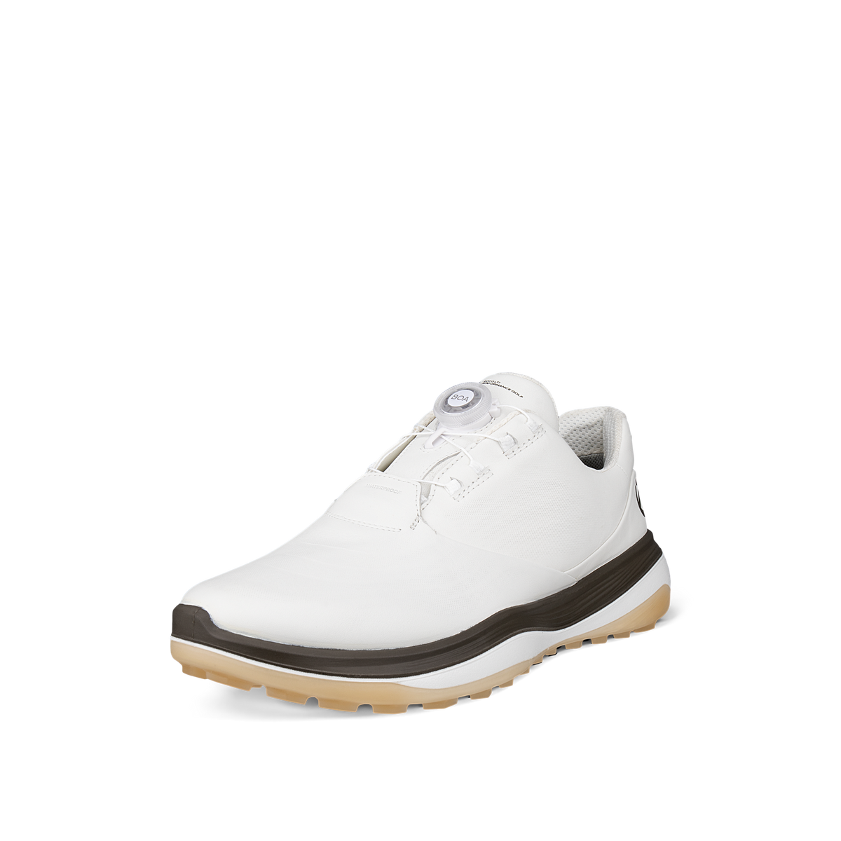 ECCO Men's M Golf LT1 White/Tarmac