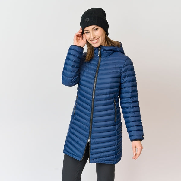 Ladies Recycled Panel Jacket, Navy