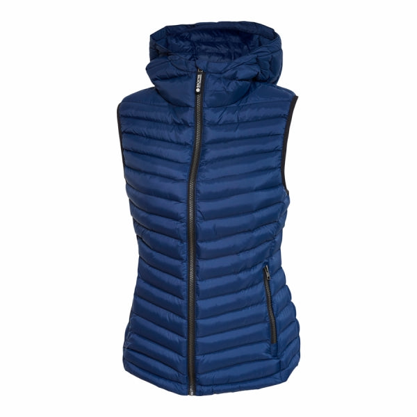 Ladies Recycled Panel Vest, Navy 