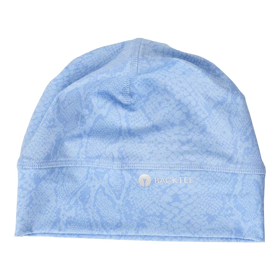 Ladies Snake Beanie, Blue Bell