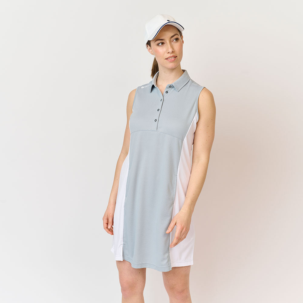 Ladies Dobby Sports Dress, Light Grey