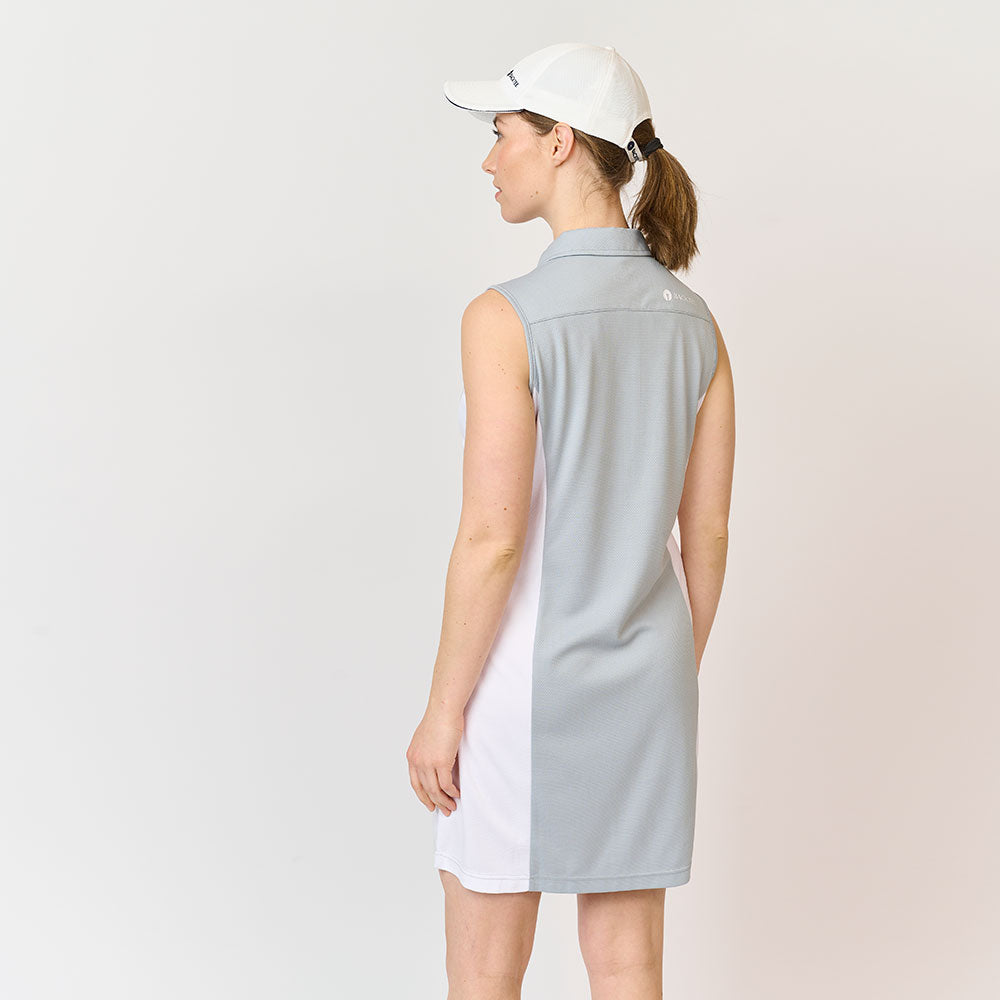 Ladies Dobby Sports Dress, Light Grey