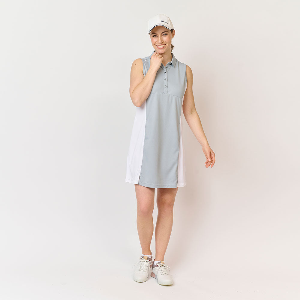 Ladies Dobby Sports Dress, Light Grey