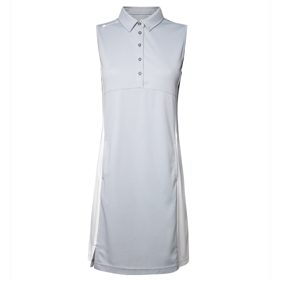 Ladies Dobby Sports Dress, Light Grey