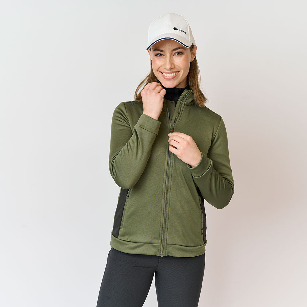 Ladies Full Zip Midlayer, Beetle