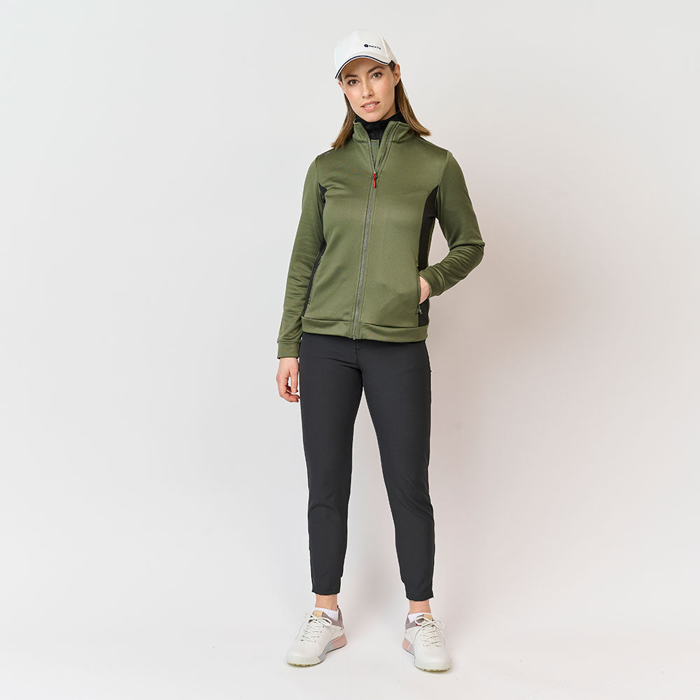 Ladies Full Zip Midlayer, Beetle