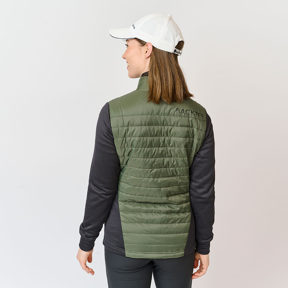 Ladies Hybrid Midlayer Jacket, Beetle