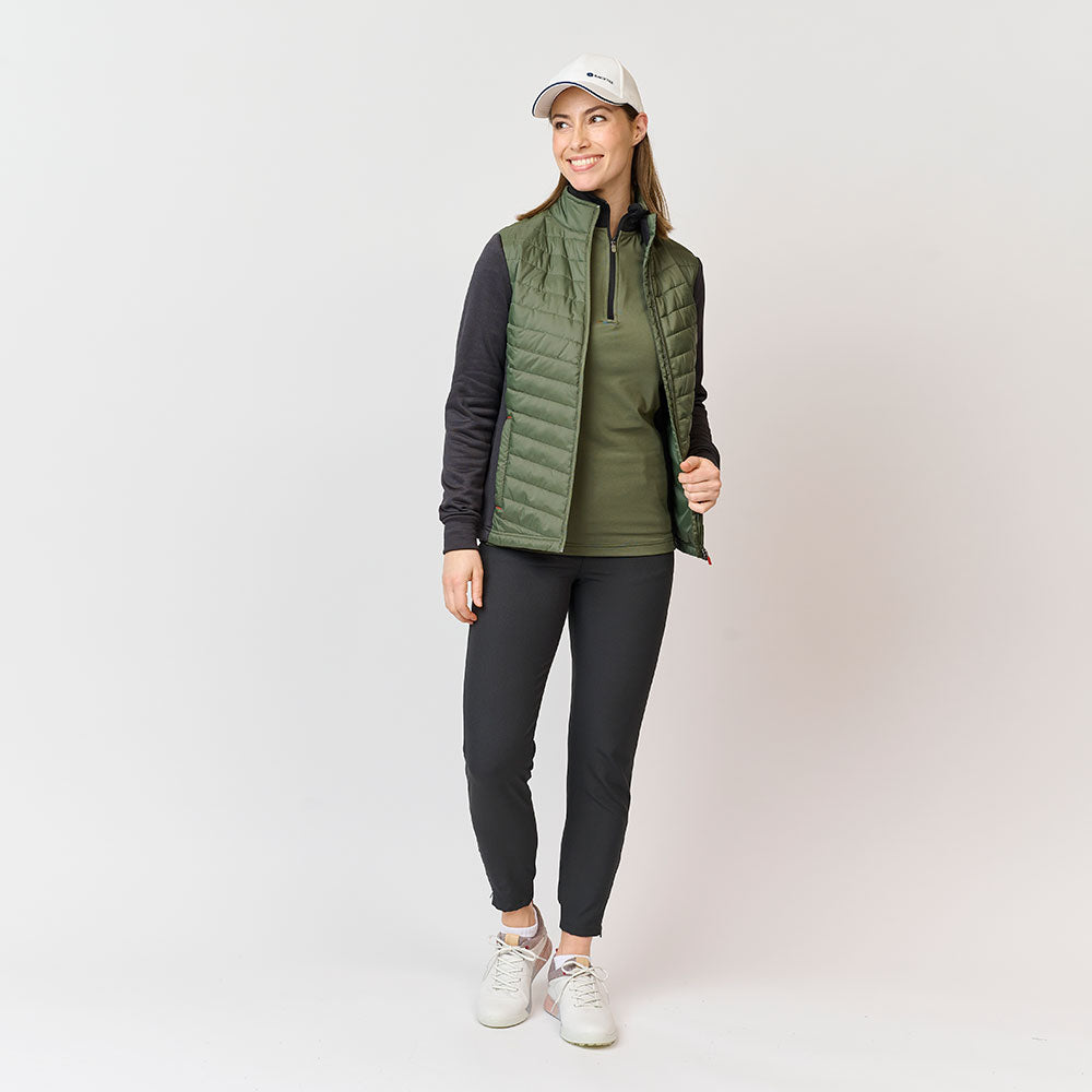 Ladies Hybrid Midlayer Jacket, Beetle