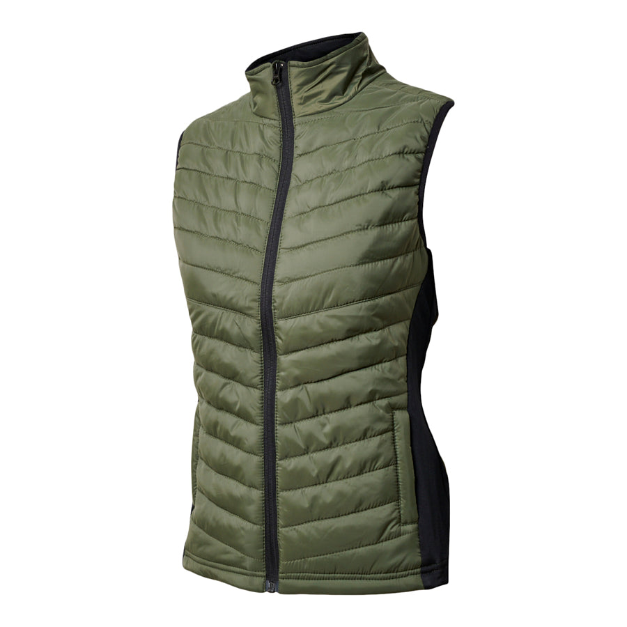 Ladies Hybrid Midlayer Vest, Beetle