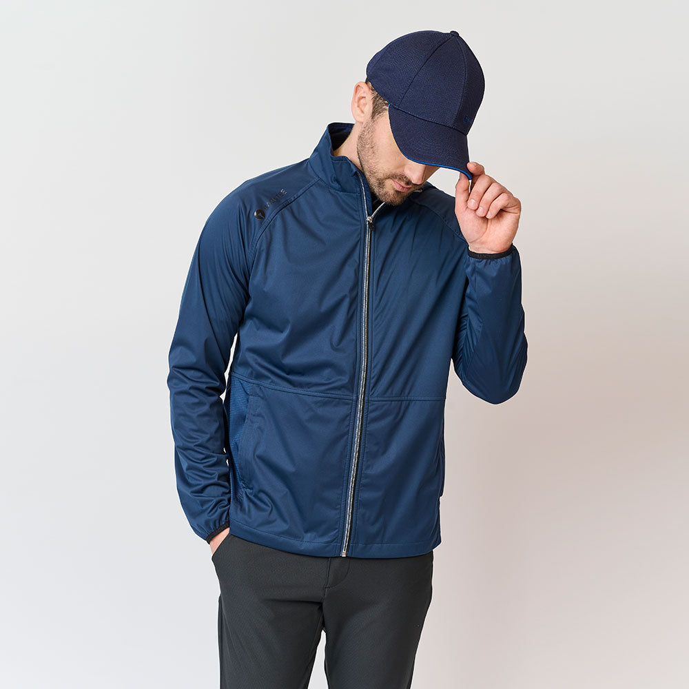 Mens Light Wind Jacket, Navy