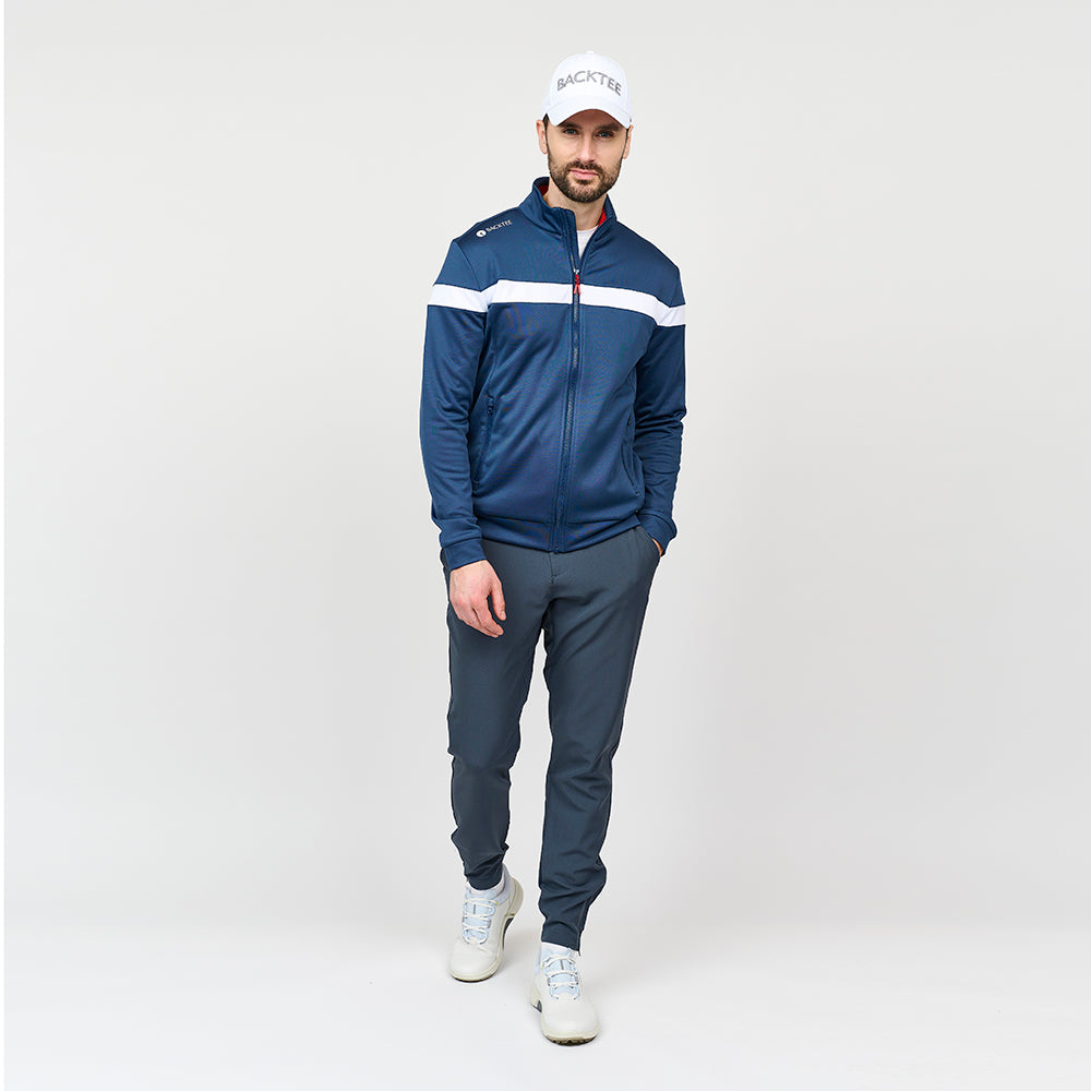 Mens Shield Full Zip Midlayer, Navy