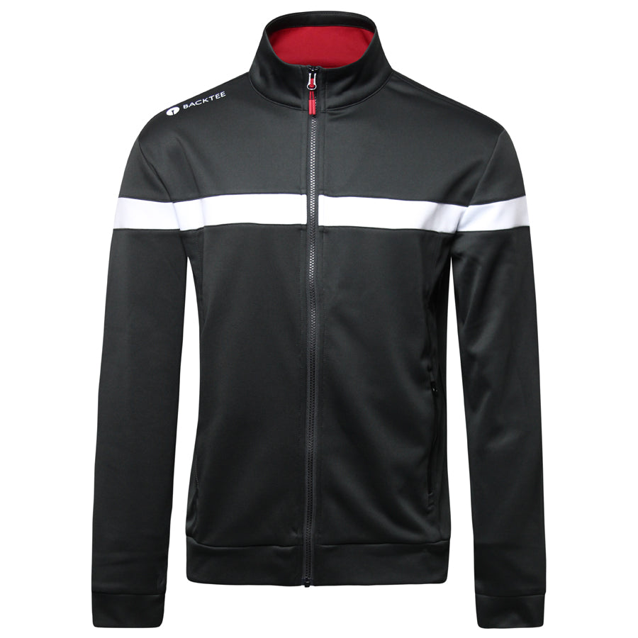 Mens Shield Full Zip Midlayer, Black