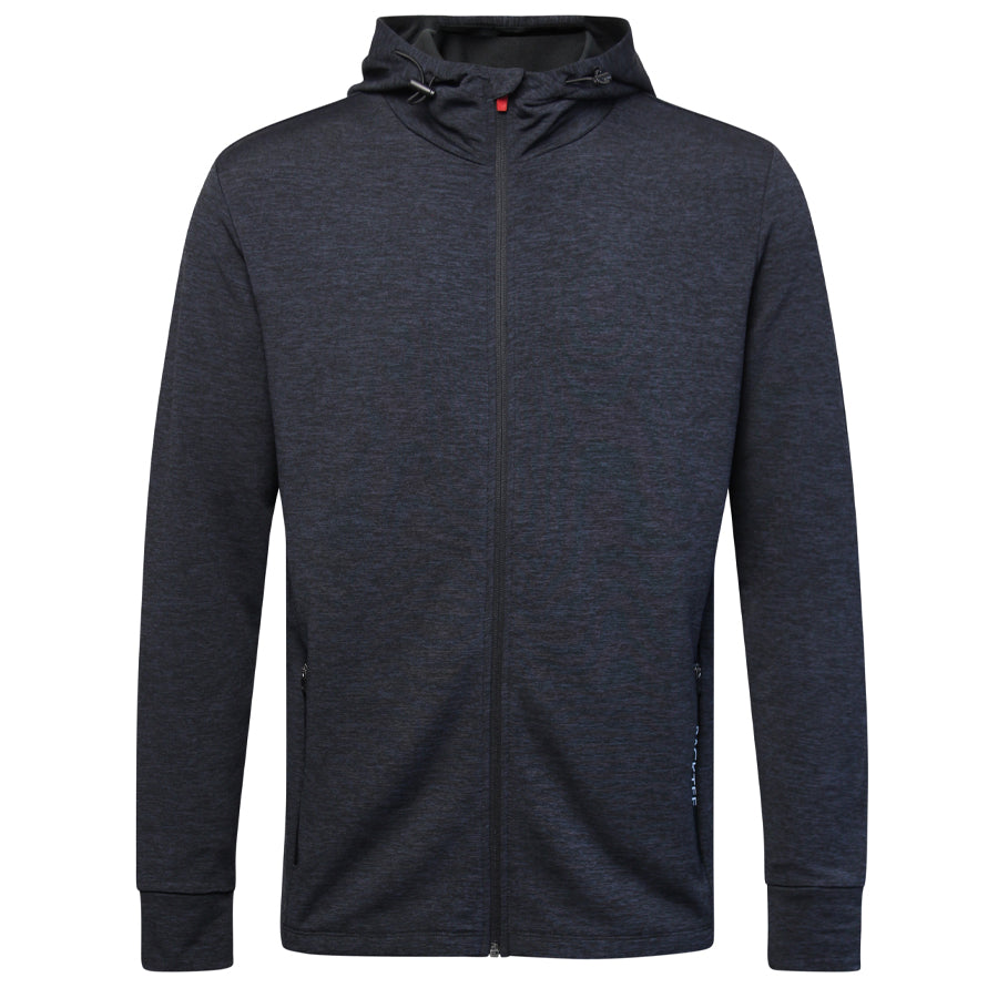 Mens Melange Baselayer Hoodie, Black