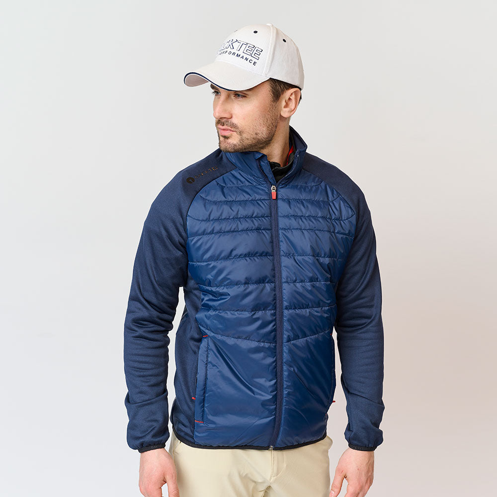 Mens Hybrid Midlayer Jacket, Navy