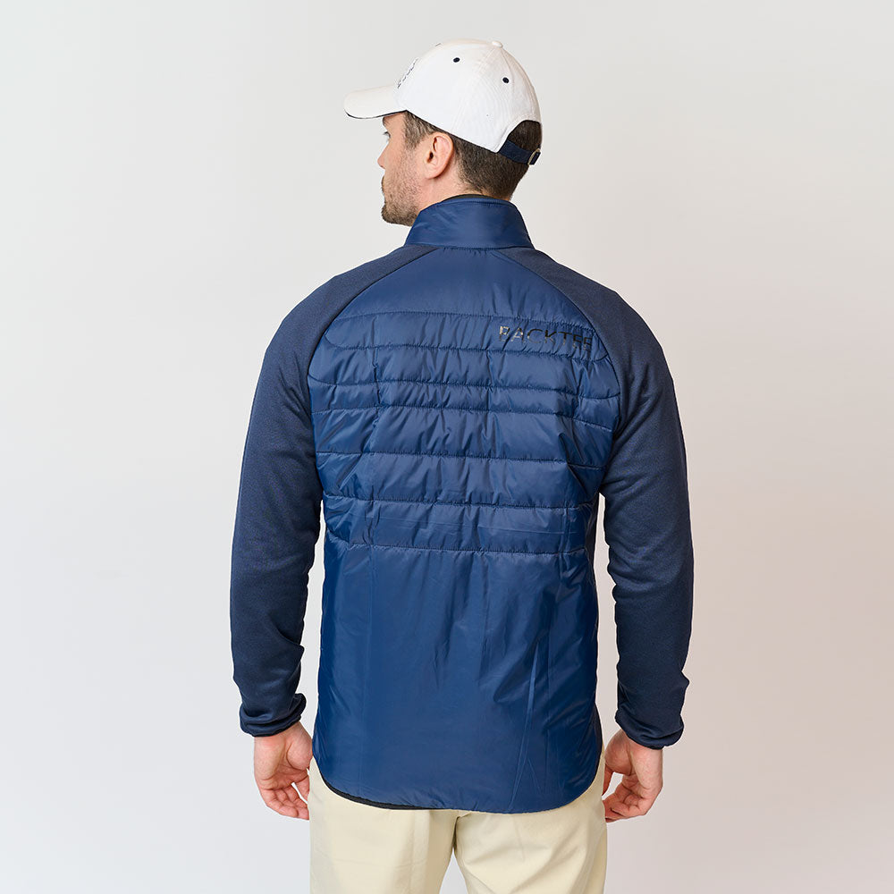 Mens Hybrid Midlayer Jacket, Navy