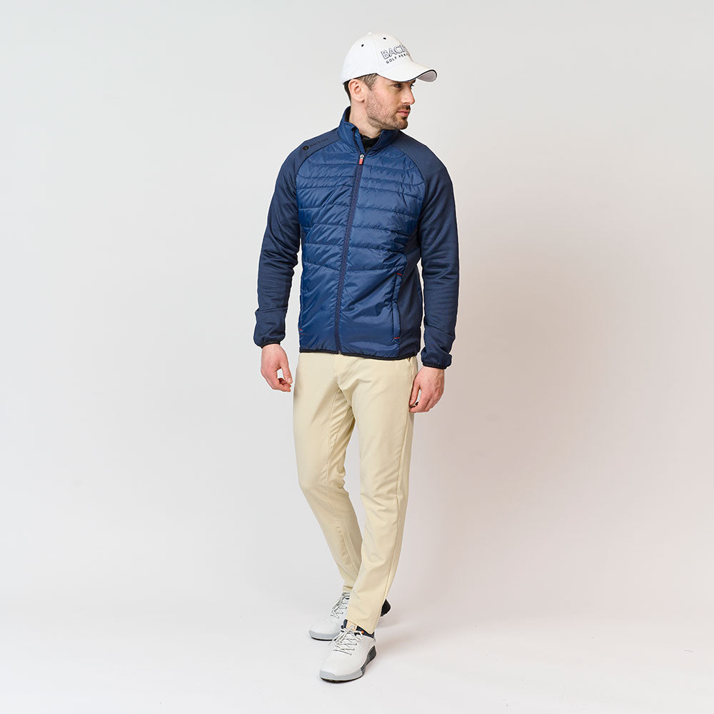 Mens Hybrid Midlayer Jacket, Navy