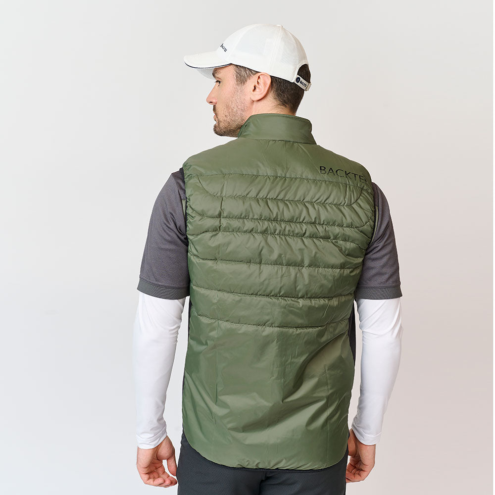 Mens Hybrid Midlayer Vest, Beetle