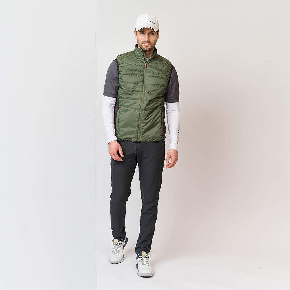 Mens Hybrid Midlayer Vest, Beetle