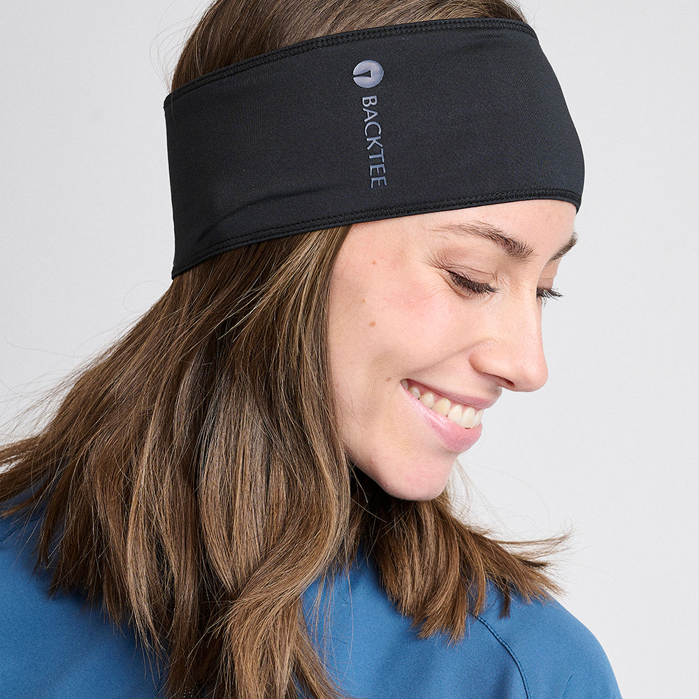 Ladies Baselayer Headband, Black